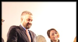 Tonino Scala vincitore del premio "Candelaio Junior"